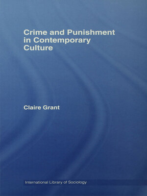 cover image of Crime and Punishment in Contemporary Culture
